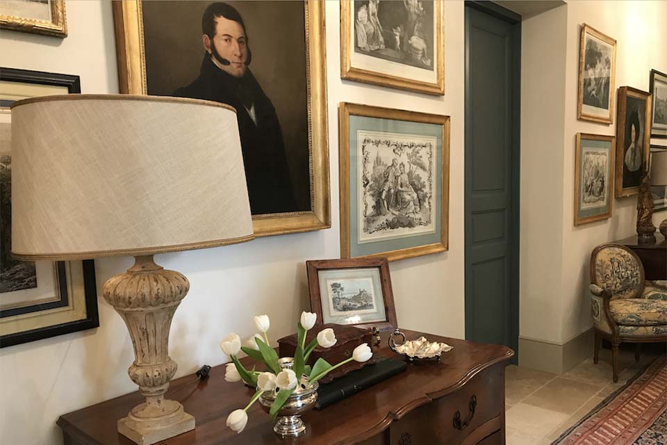 Salón para exponer obras de arte